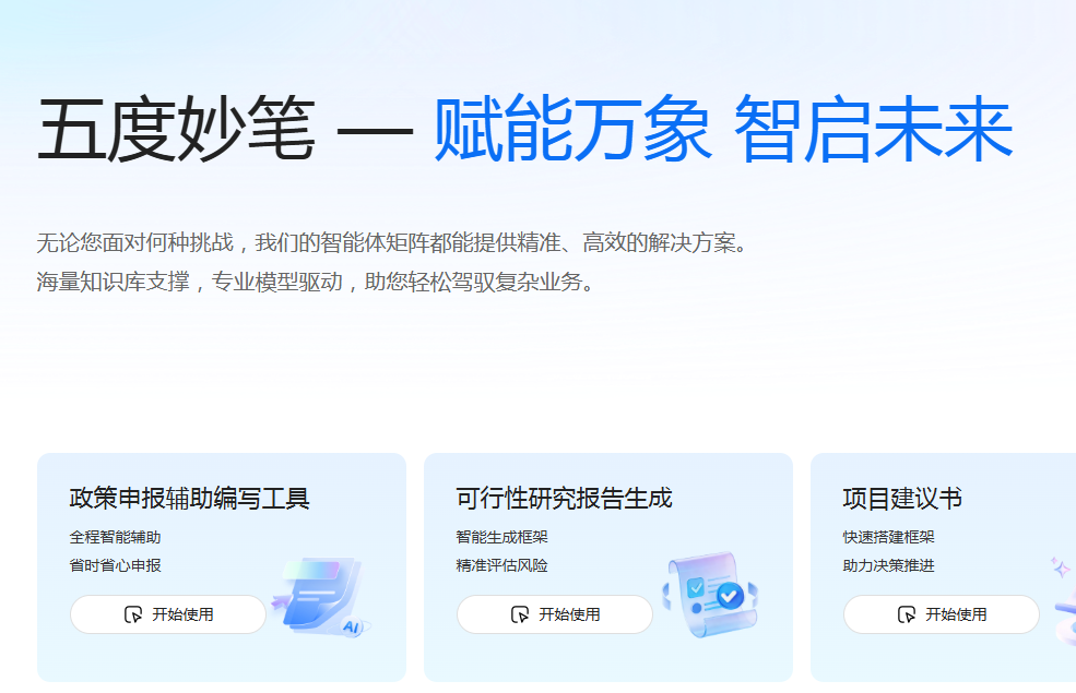 「五度妙笔」AI 智能报告生成专家内测圆满收官，商务版正式上线！专业长文本报告AI写作工具